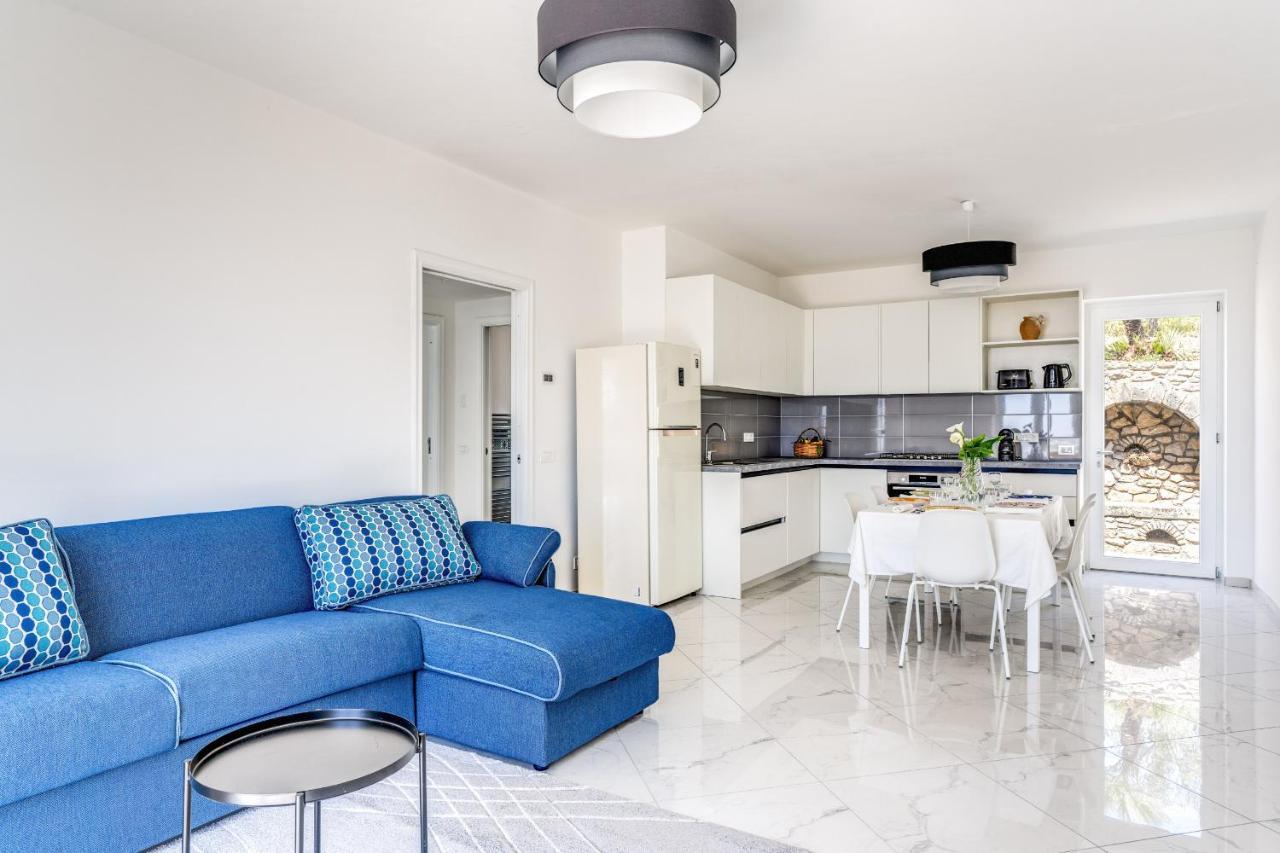 Villa Rusinella Minimalist Retreat With Sea Views Massa Lubrense Exterior foto