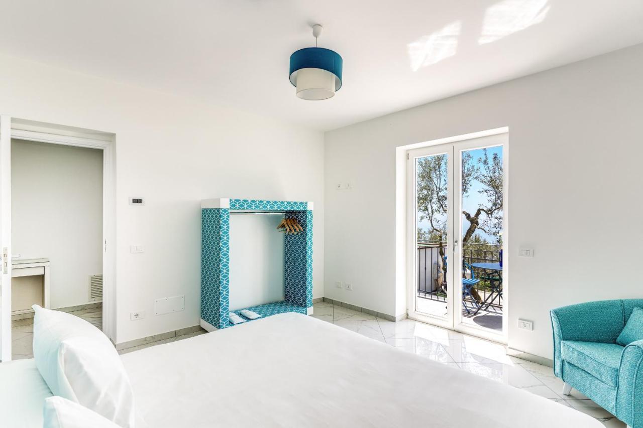 Villa Rusinella Minimalist Retreat With Sea Views Massa Lubrense Exterior foto