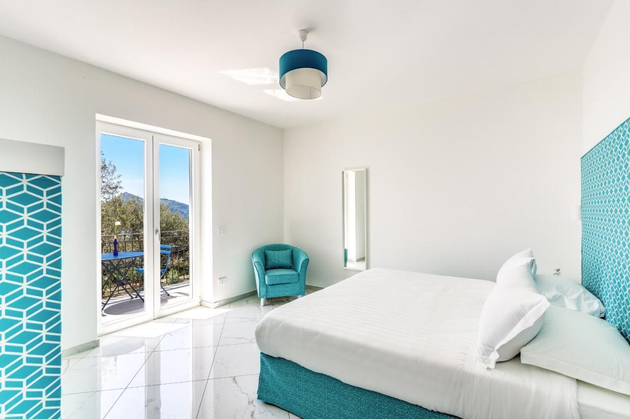 Villa Rusinella Minimalist Retreat With Sea Views Massa Lubrense Exterior foto